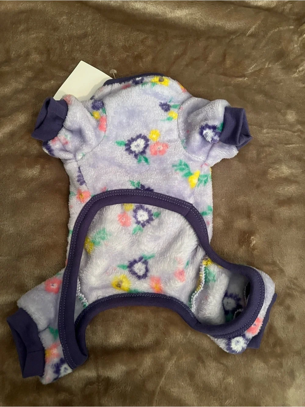 Frisco purple fleece pajamas